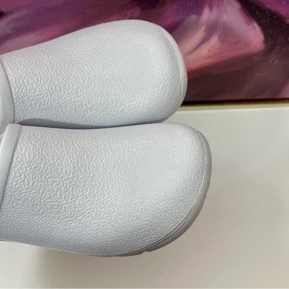 Jeffrey Campbell Birdie Danish Rubber Clogs in White Size US 9 / EU 40 - Picture 6 of 11